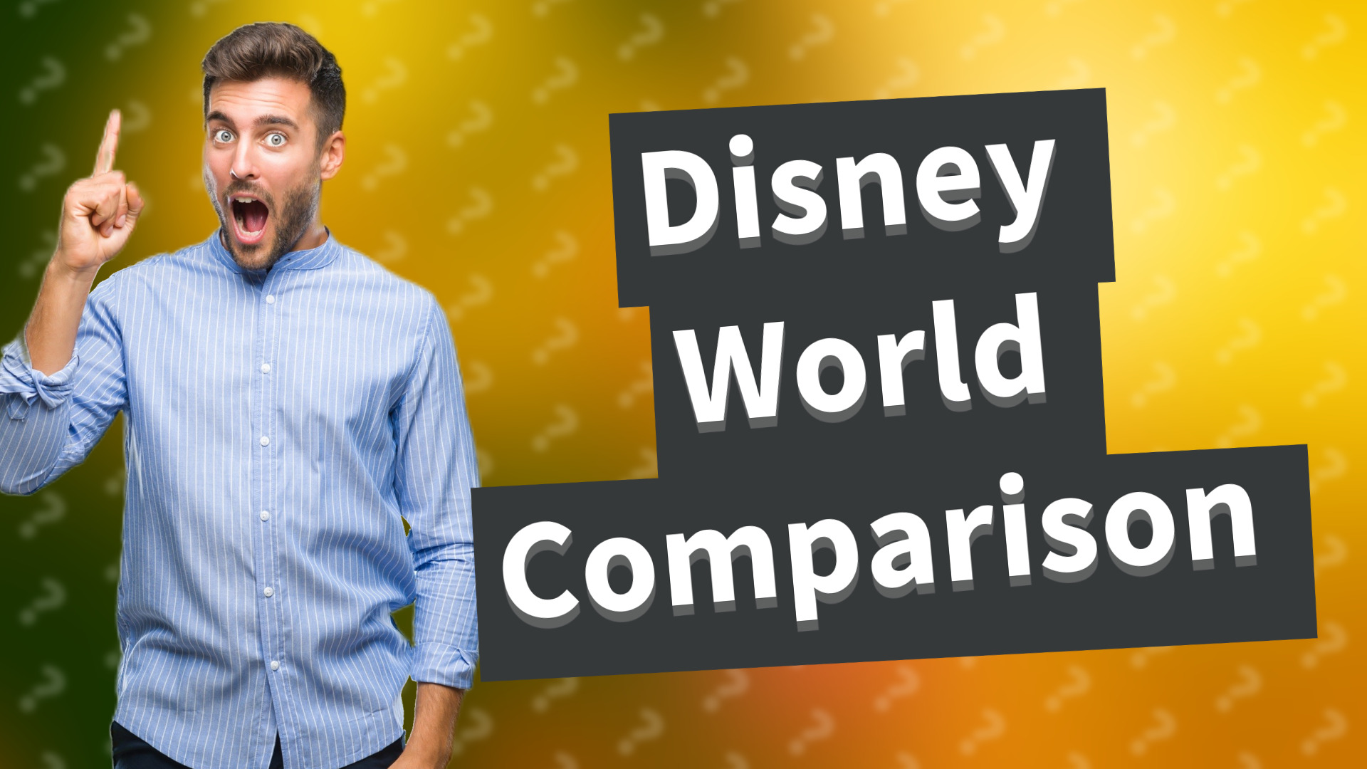 Disney World Comparison
