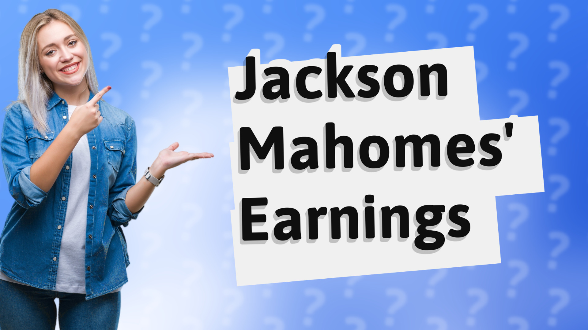 Jackson Mahomes' Earnings