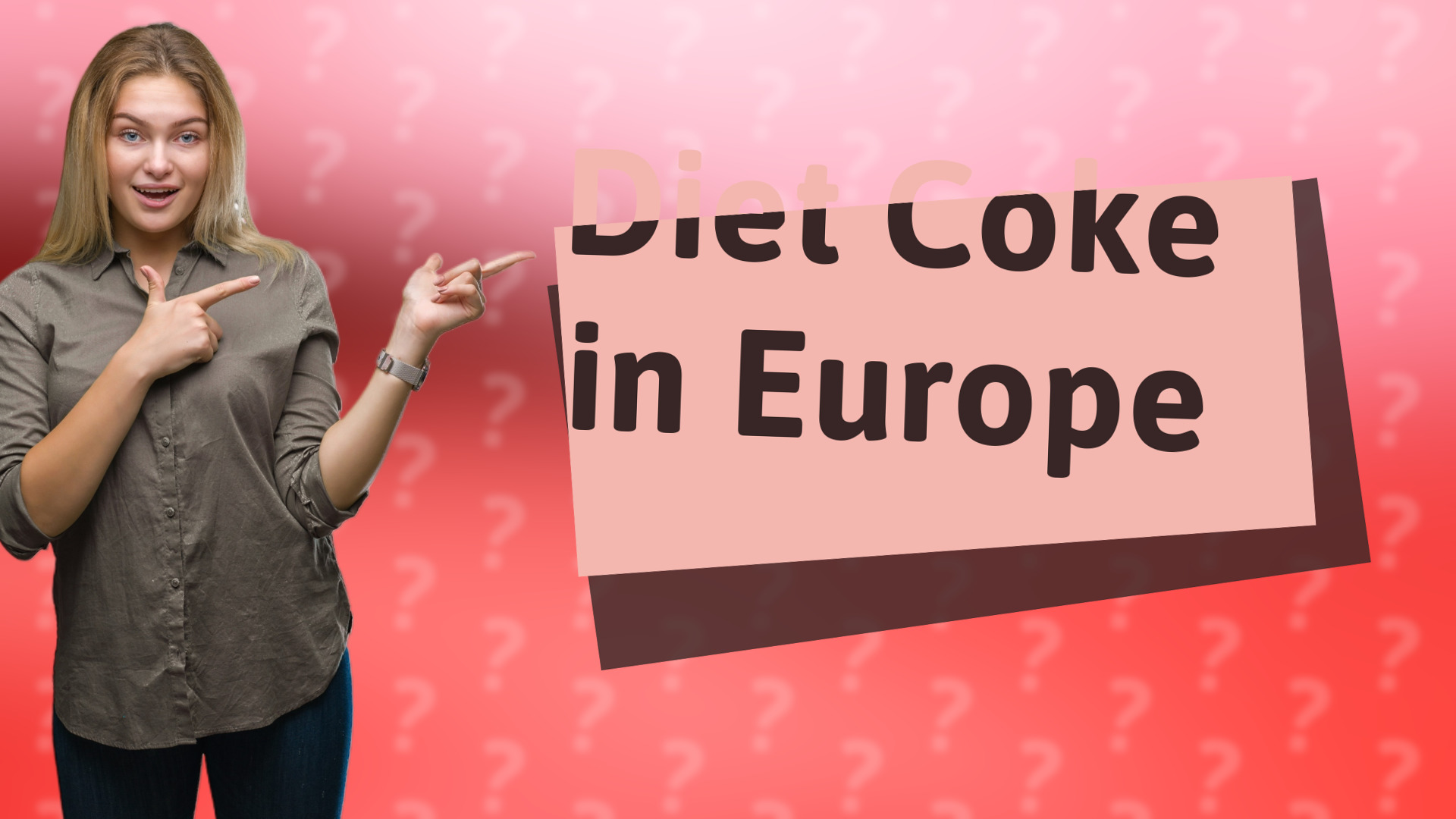 Diet Coke in Europe