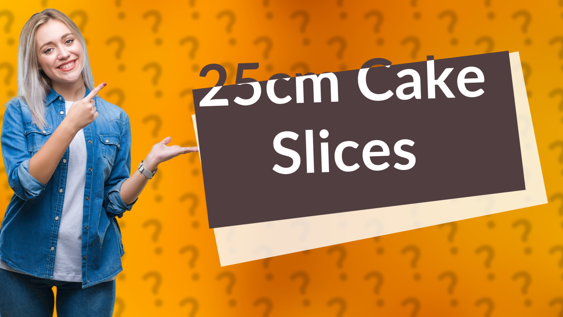 25cm Cake Slices