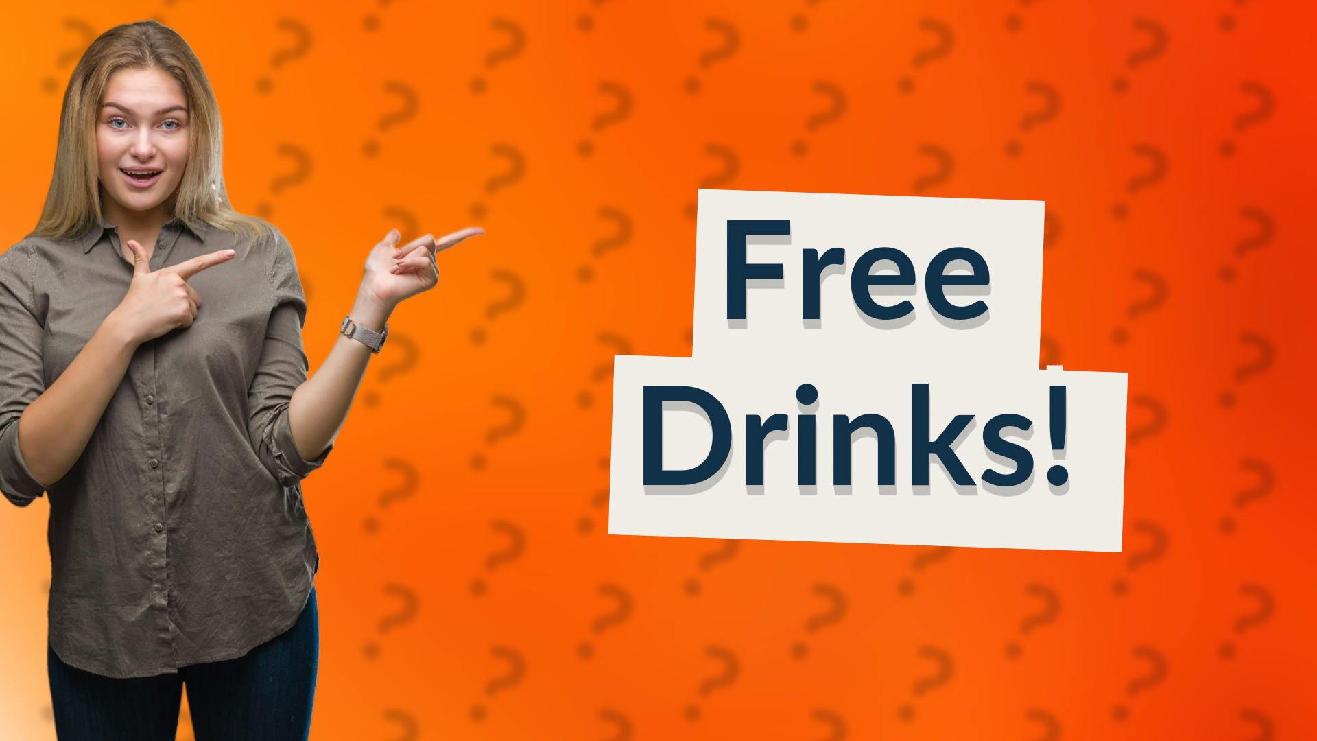 Free Drinks!