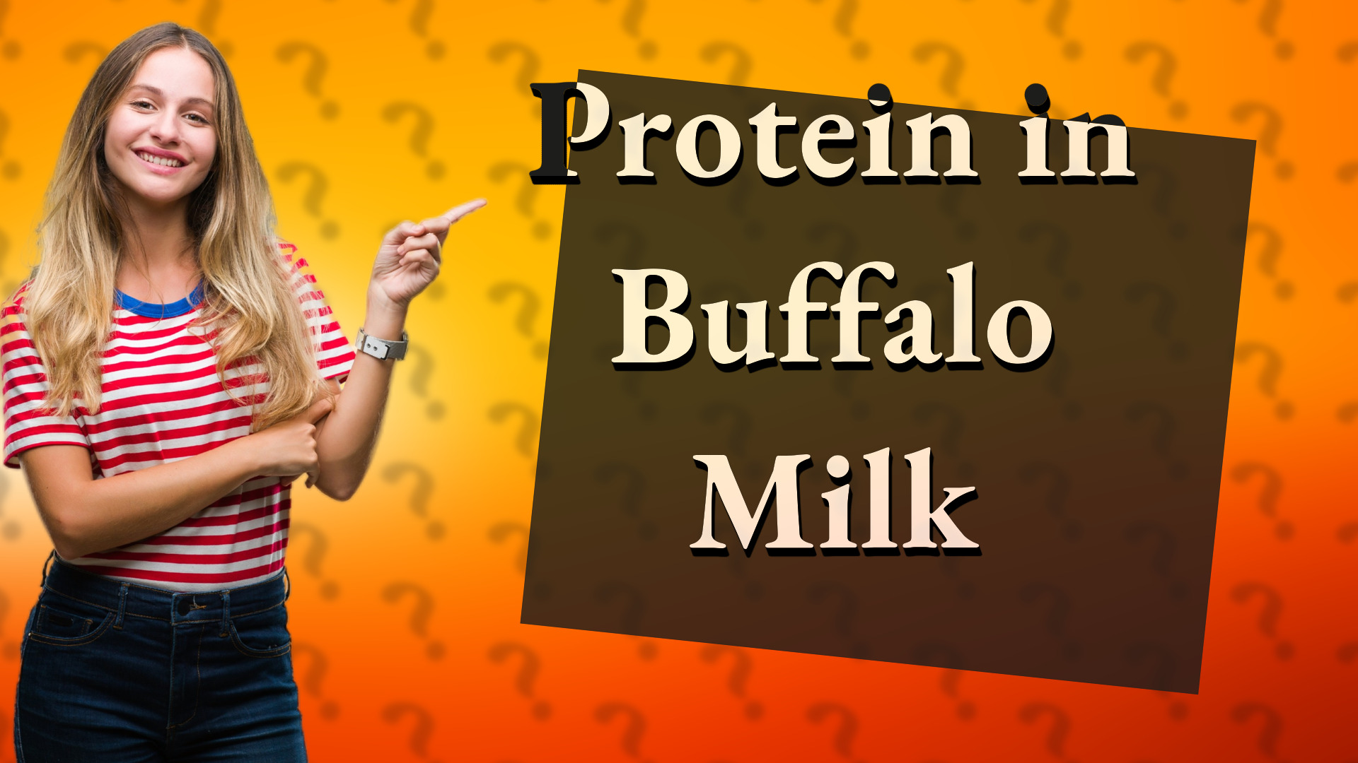 Protein in Buffalo Milk