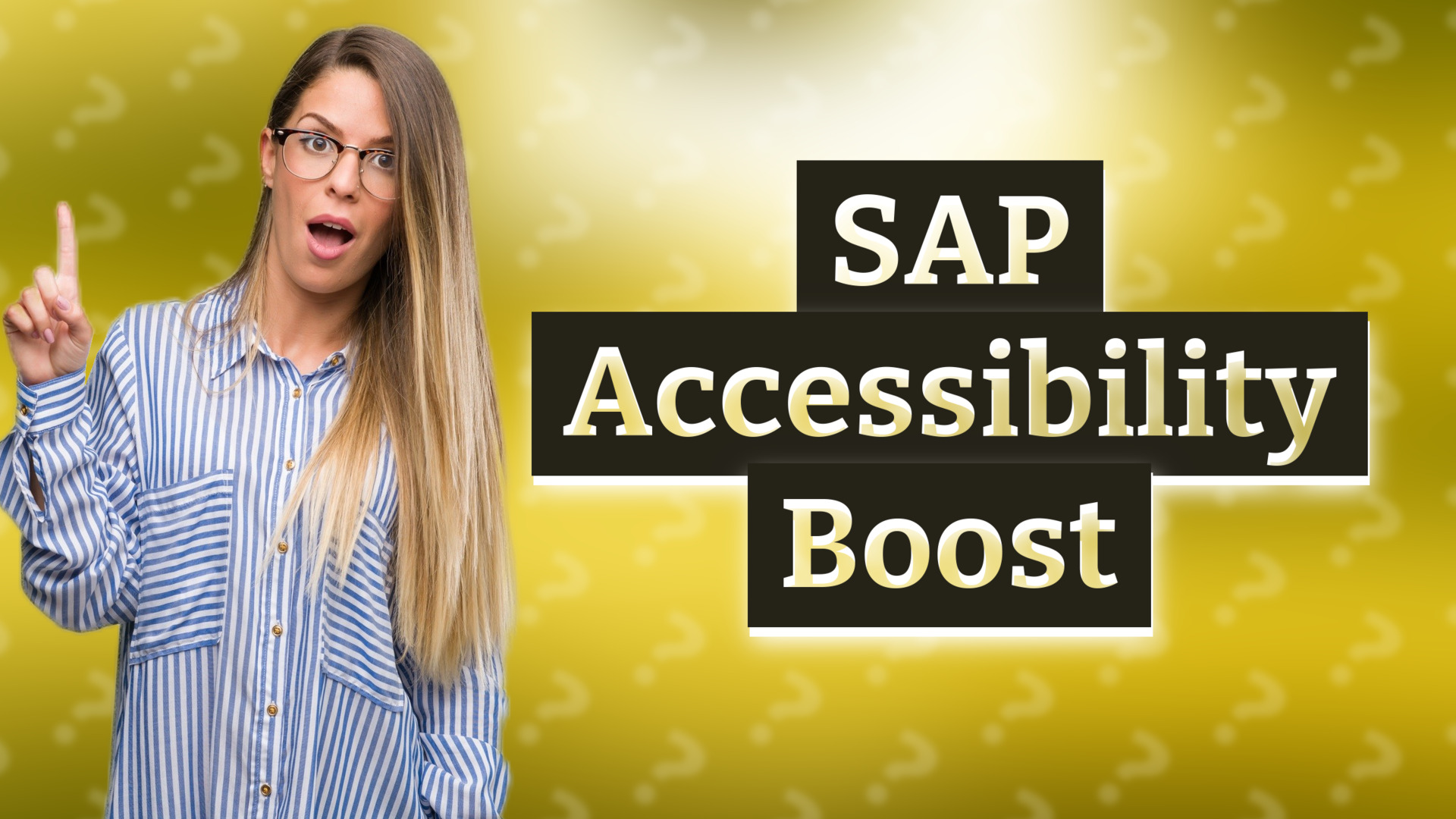 SAP Accessibility Boost