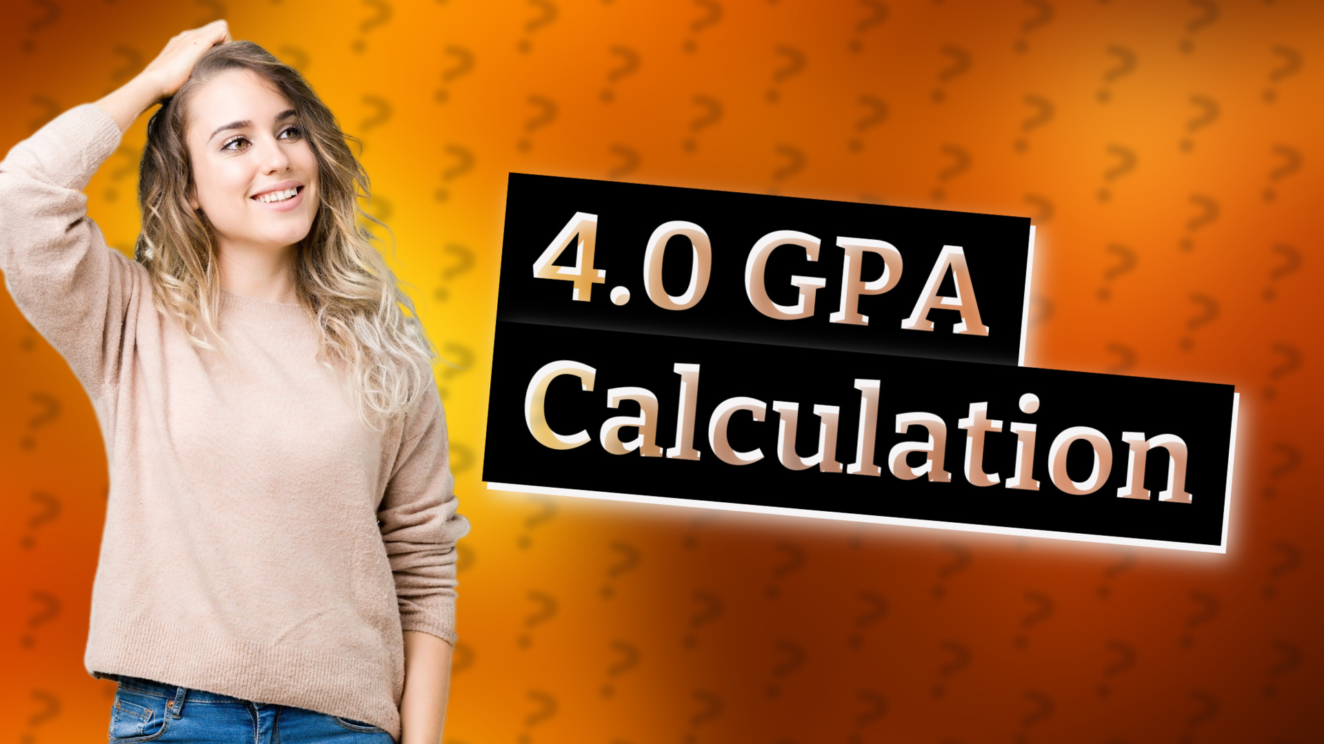 4.0 GPA Calculation