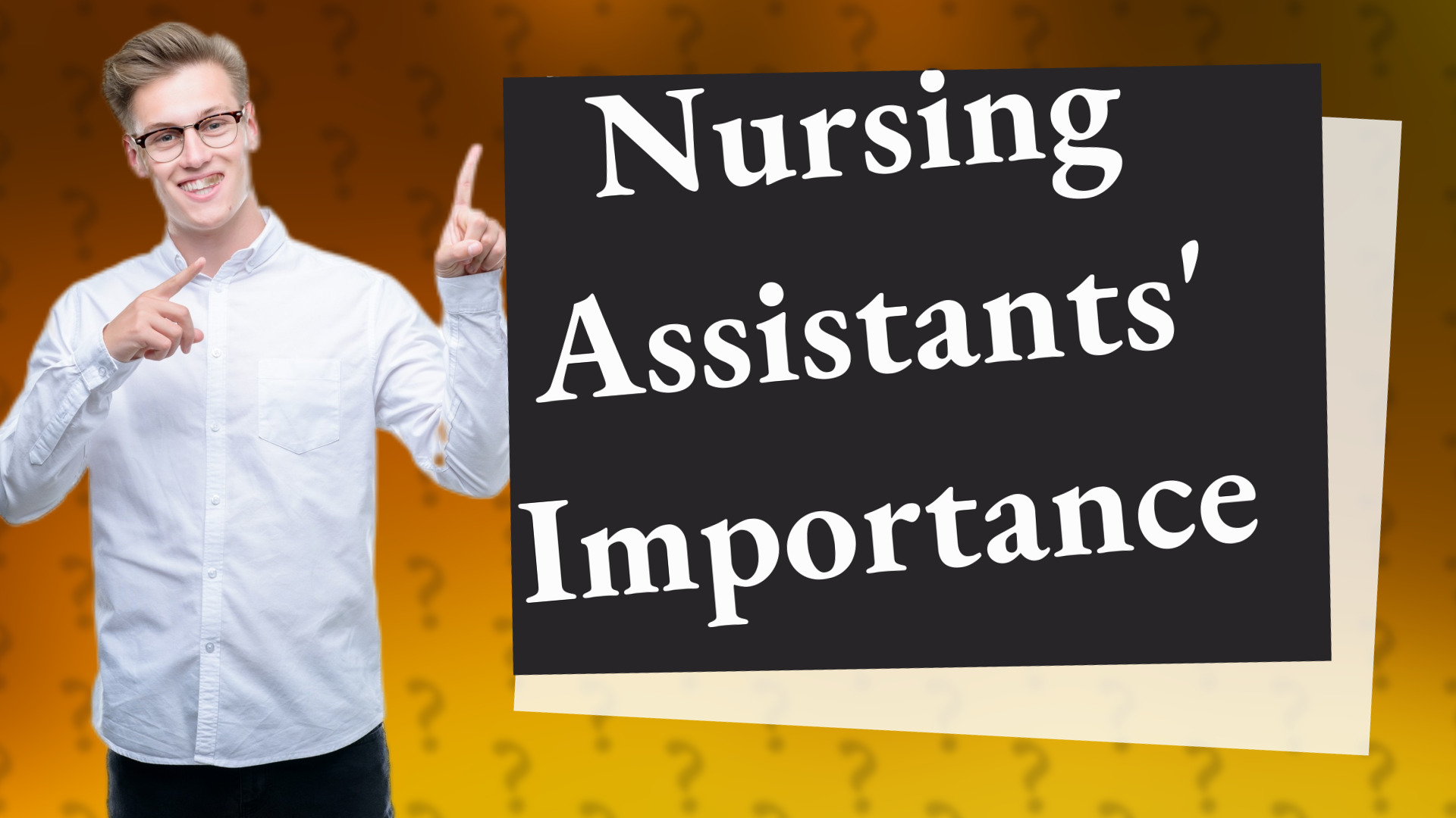 Nursing Assistants' Importance