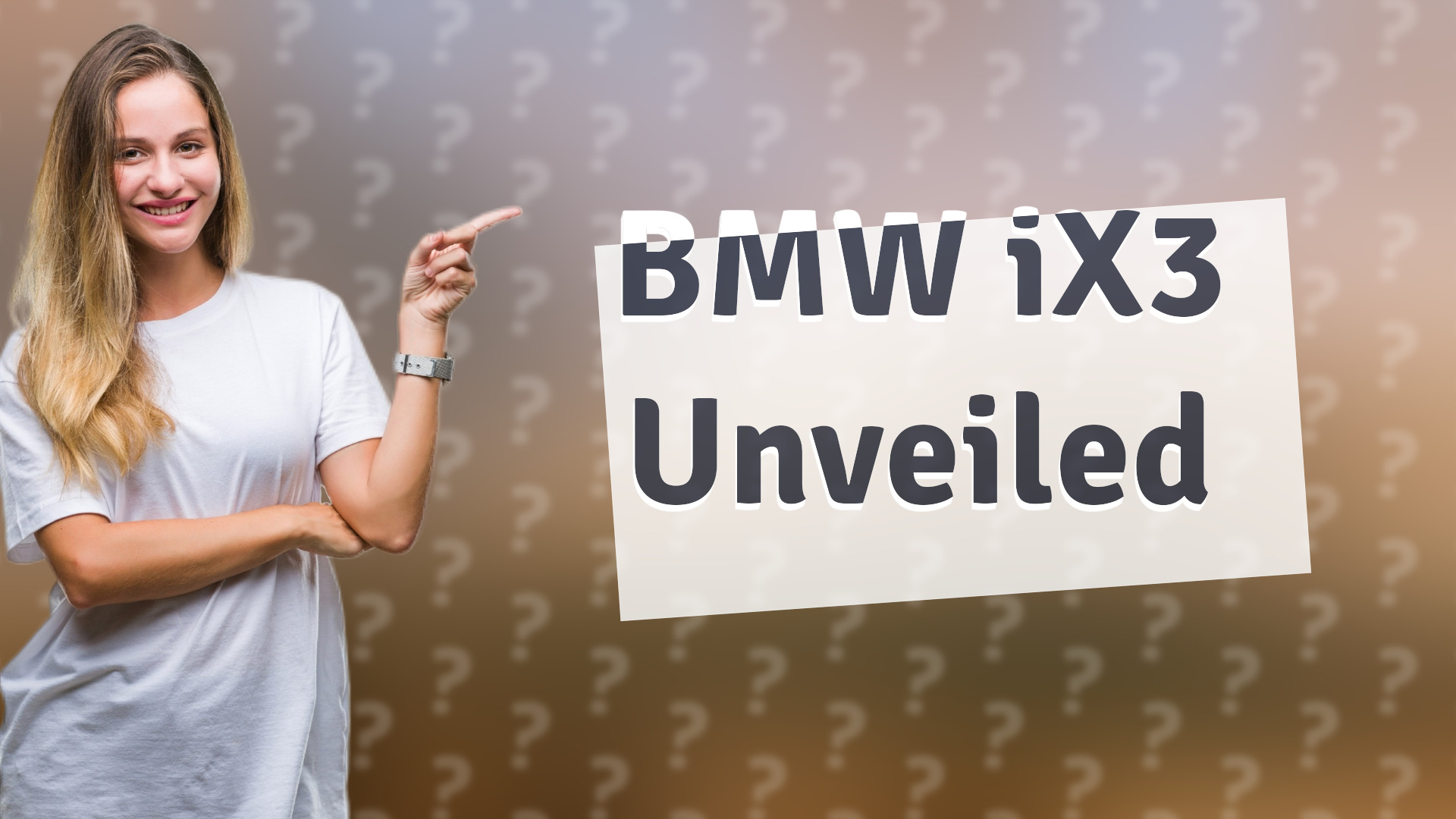 BMW iX3 Unveiled