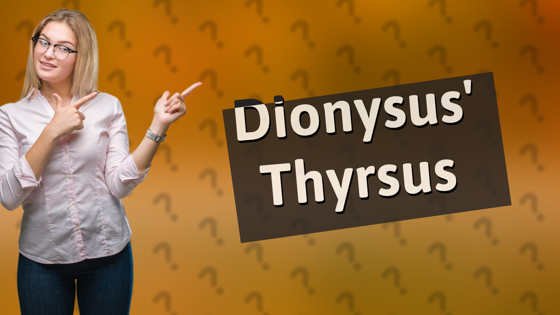 Dionysus' Thyrsus