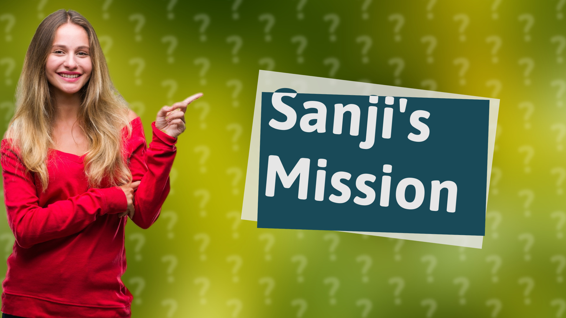 Sanji's Mission