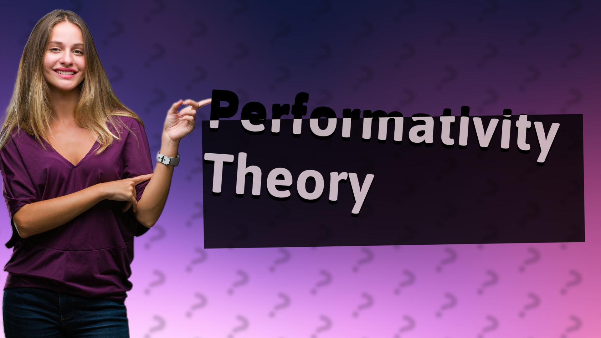 Performativity Theory