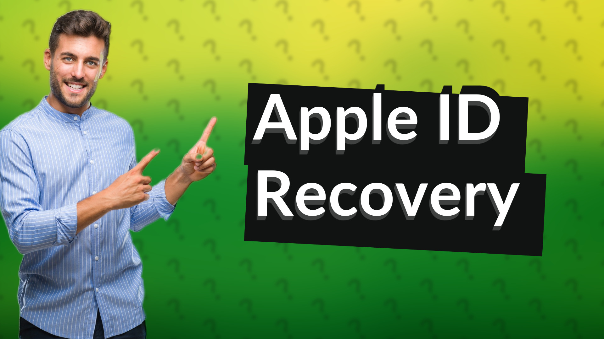Apple ID Recovery
