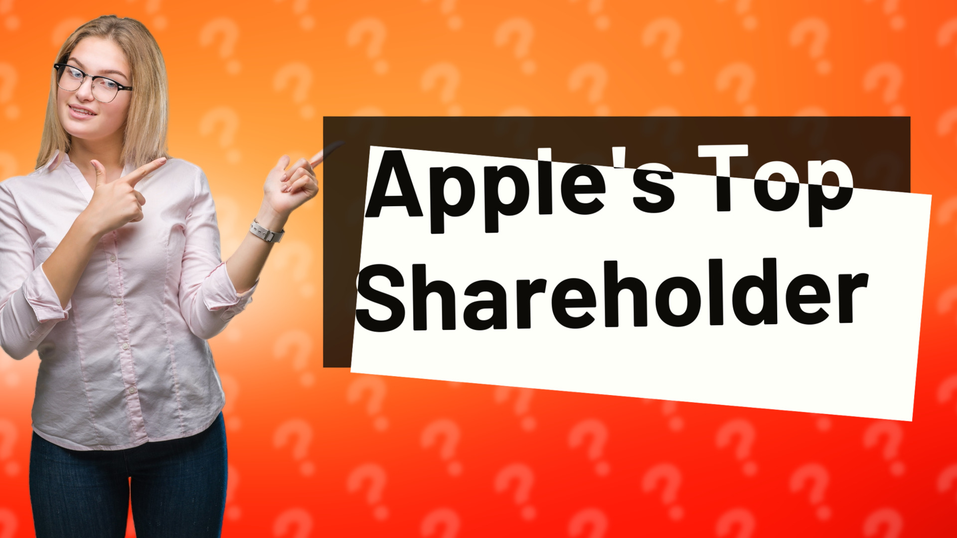 Apple's Top Shareholder
