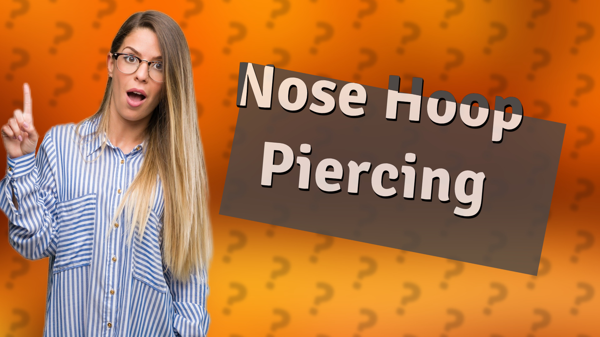 Nose Hoop Piercing
