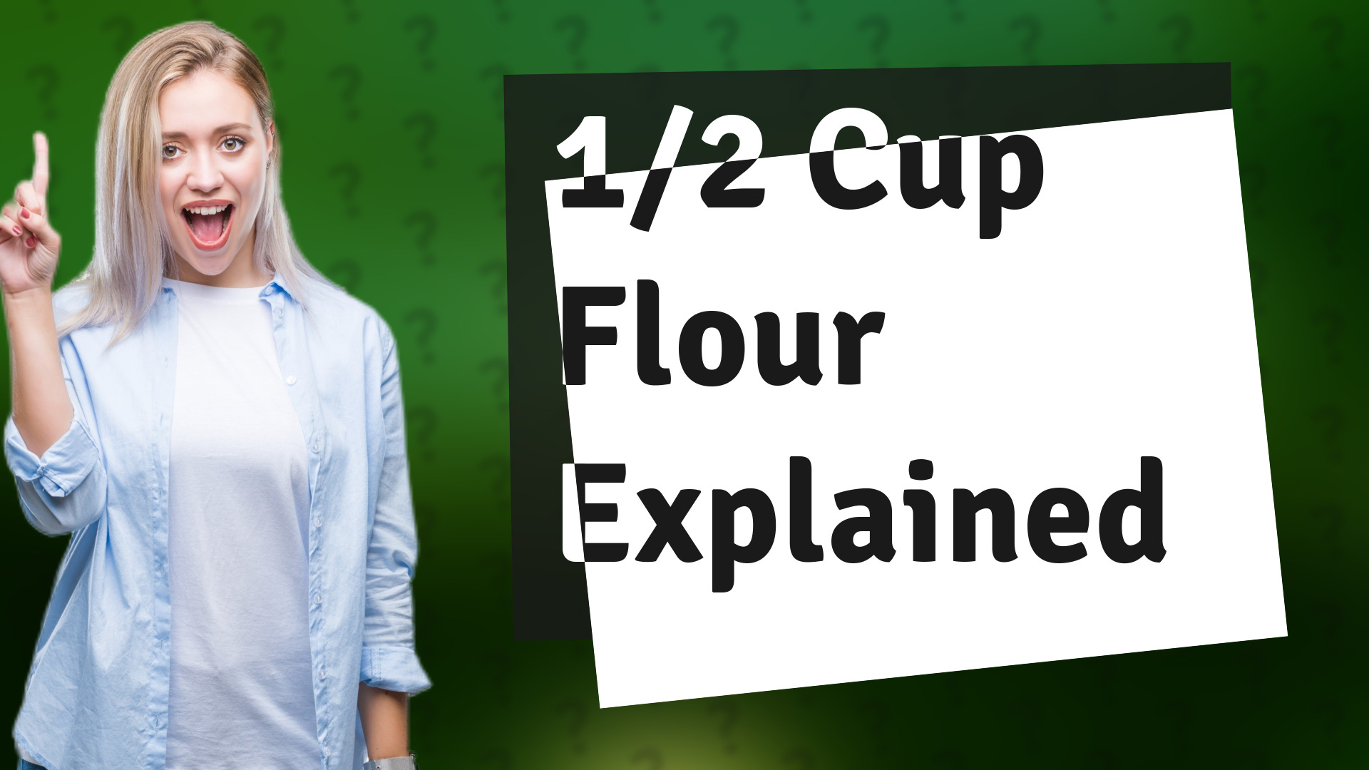 1/2 Cup Flour Explained