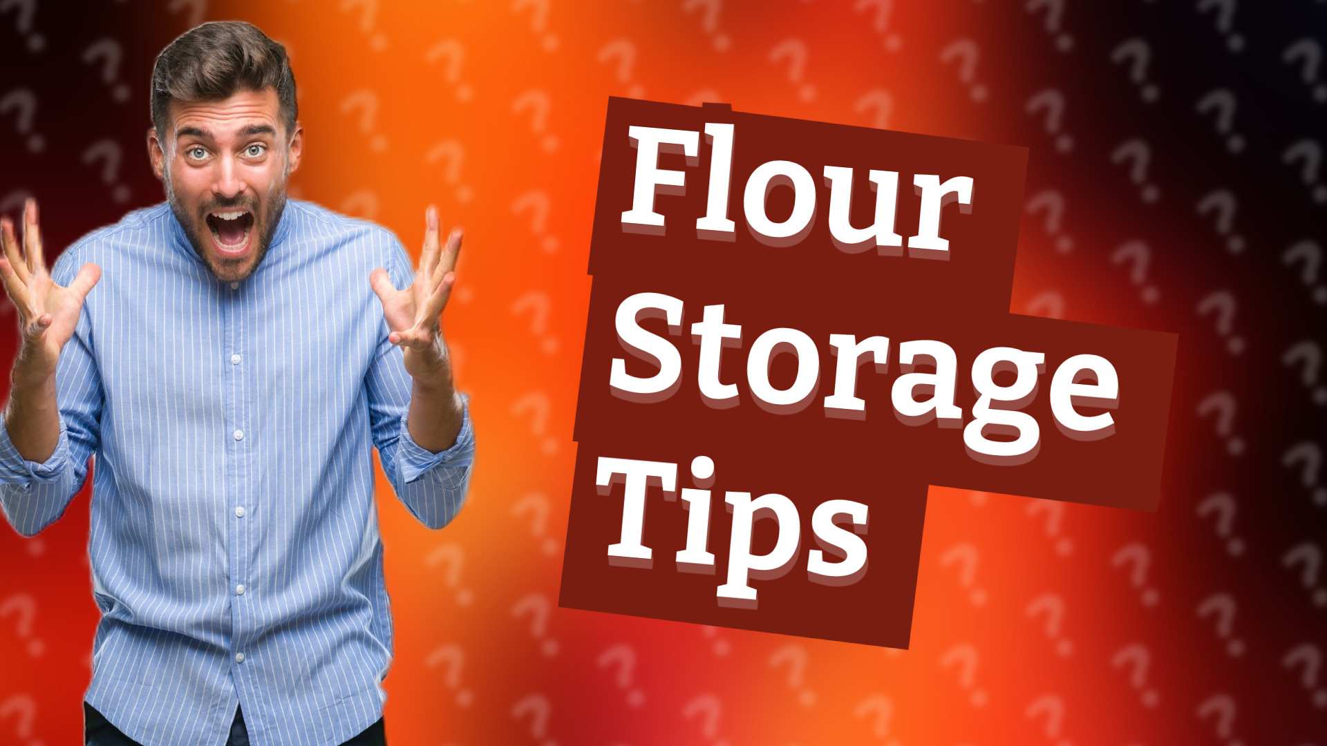 Flour Storage Tips