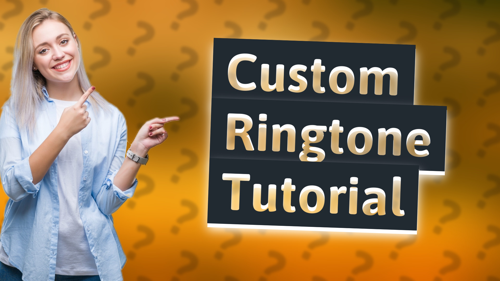 Custom Ringtone Tutorial