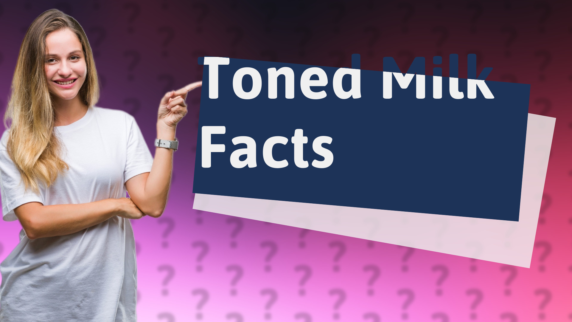 Toned Milk Facts
