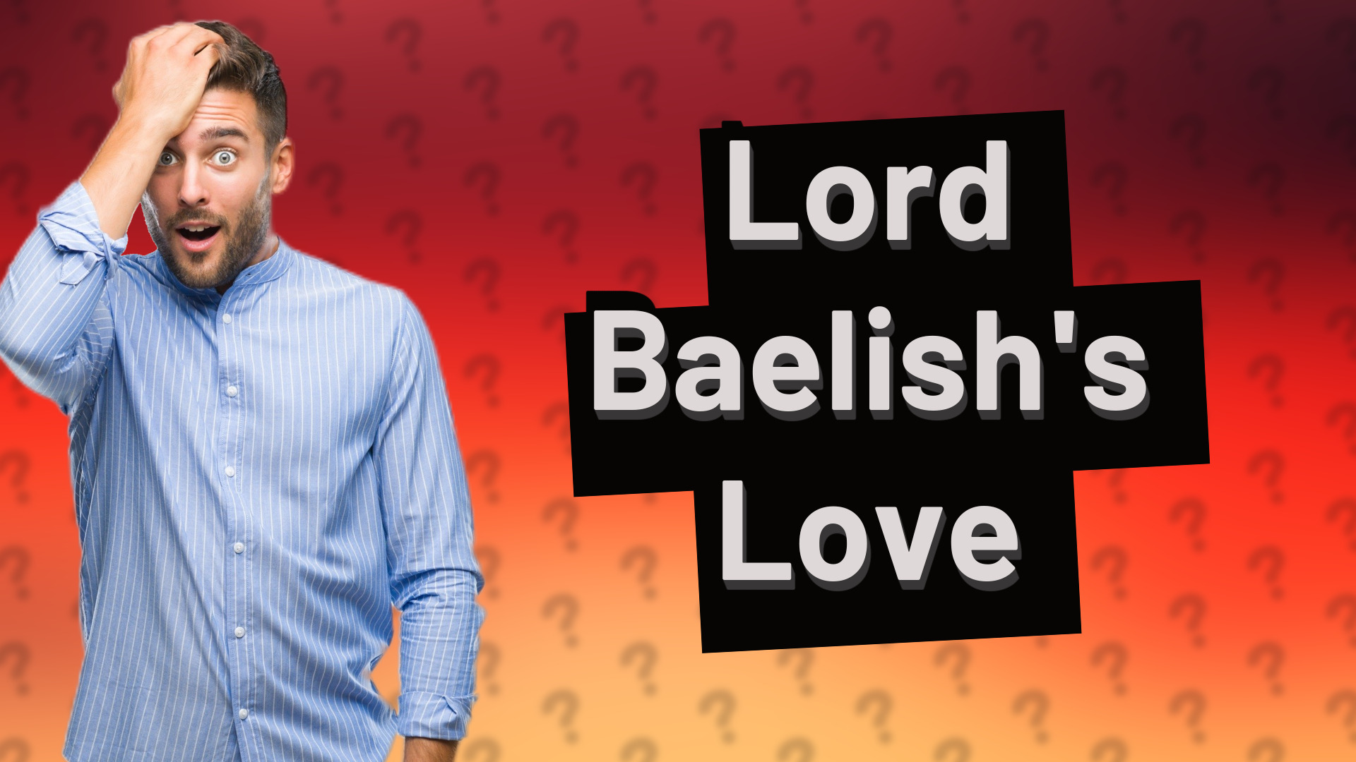 Lord Baelish's Love