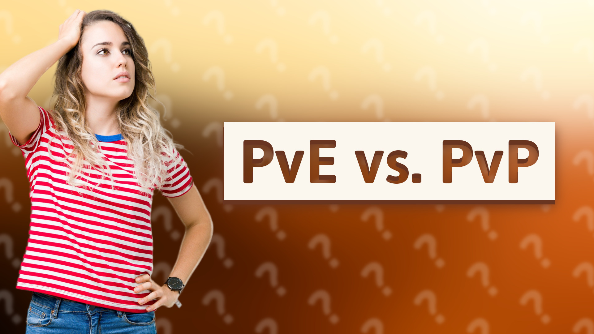 PvE vs. PvP