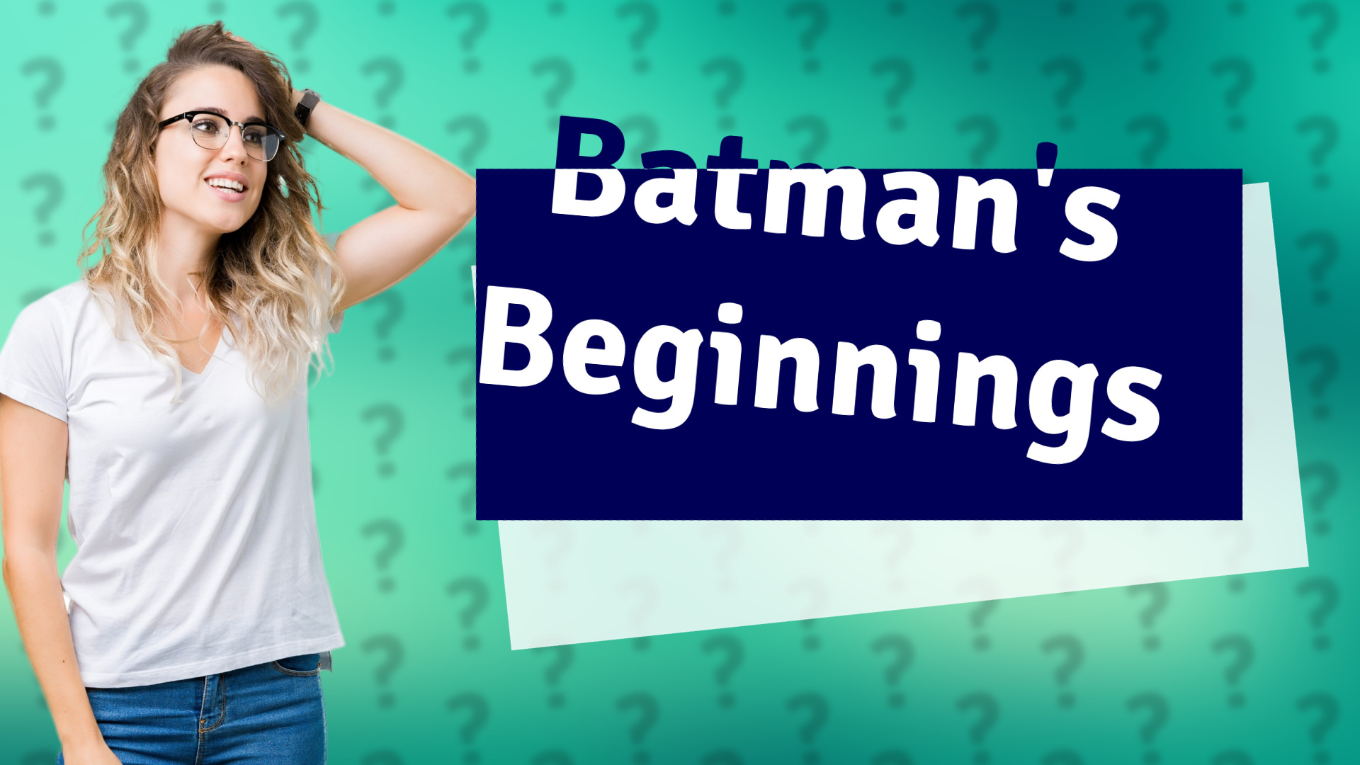 Batman's Beginnings