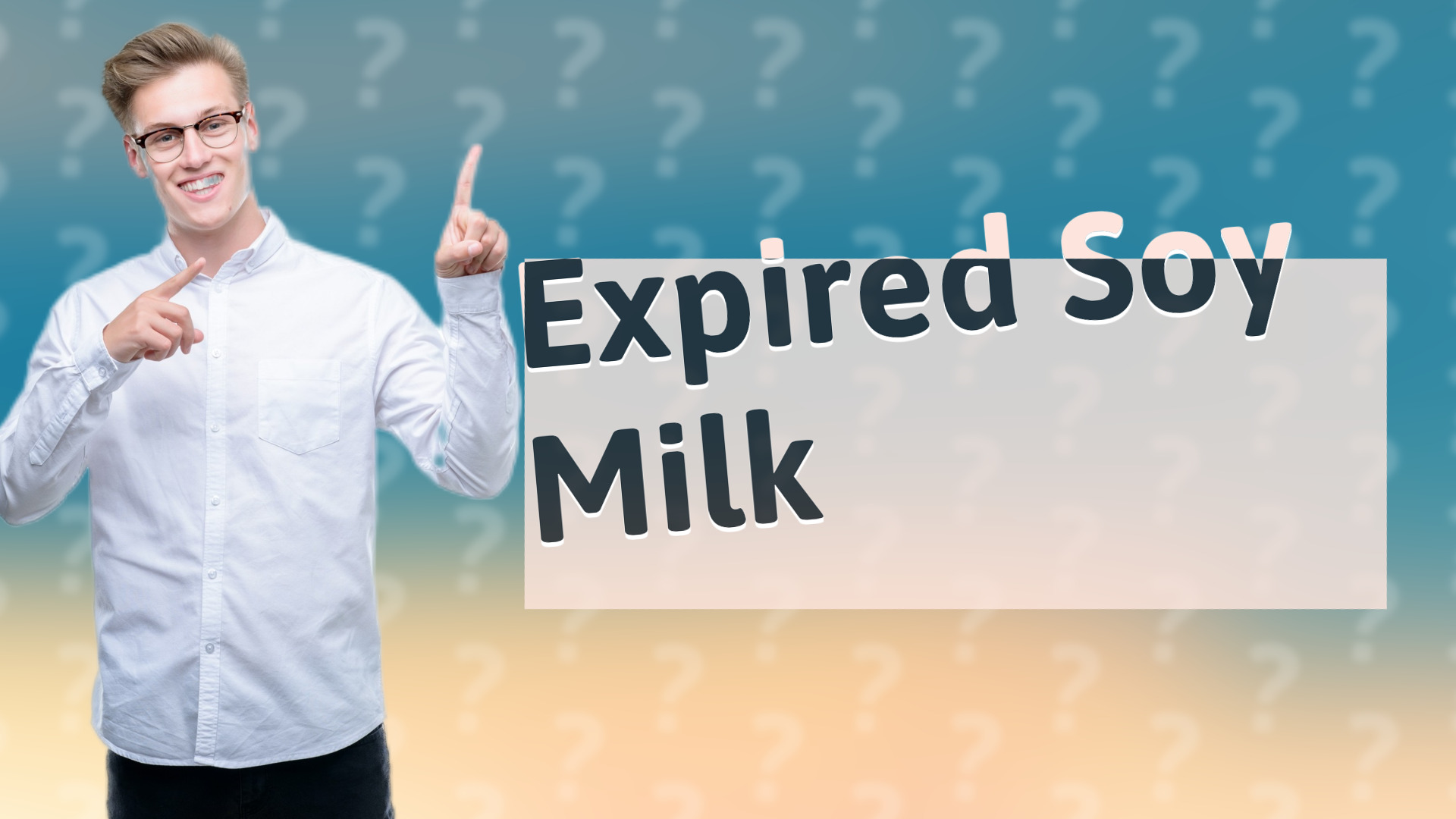 Expired Soy Milk