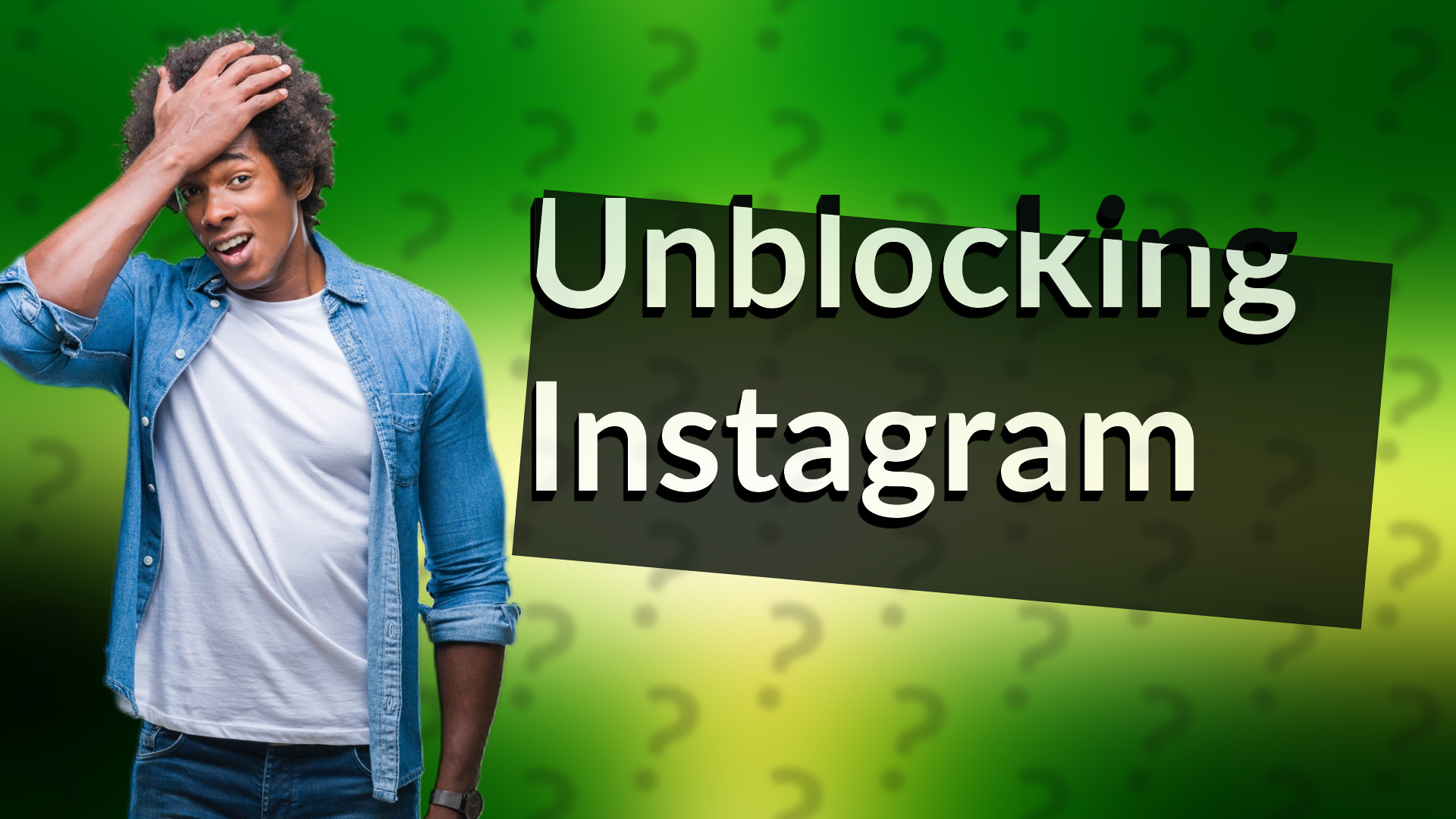 Unblocking Instagram