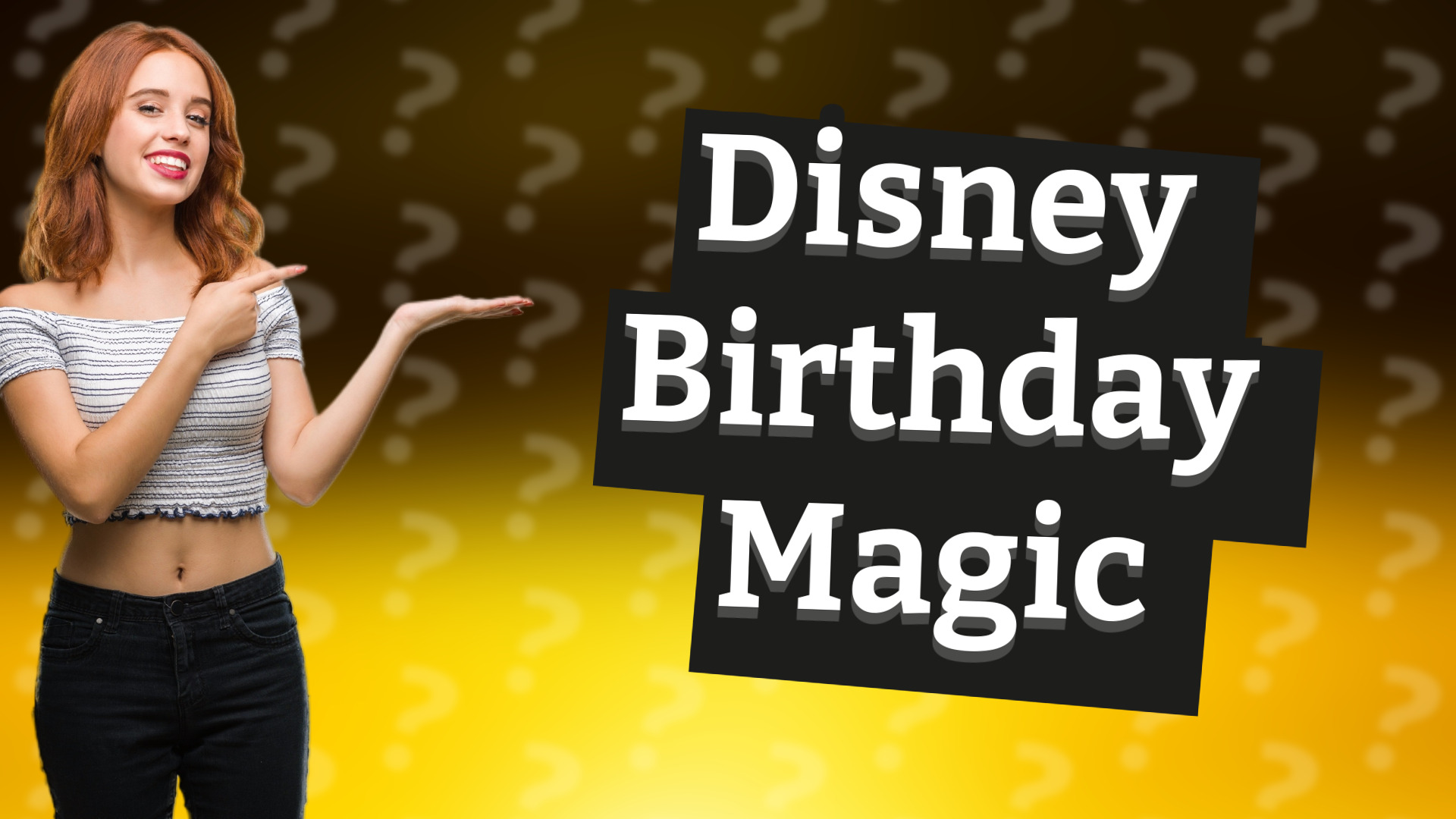 Disney Birthday Magic