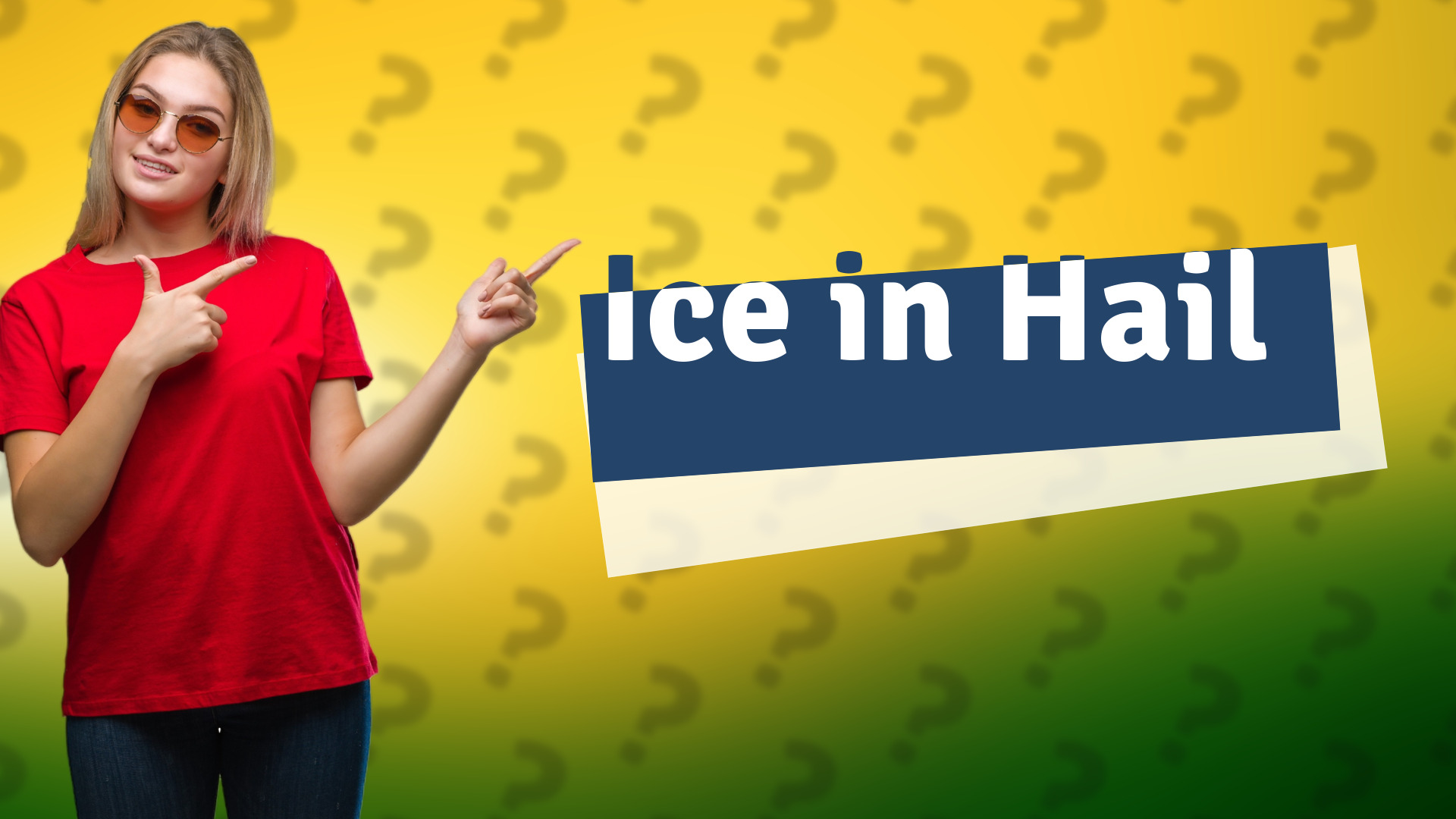 Ice in Hail