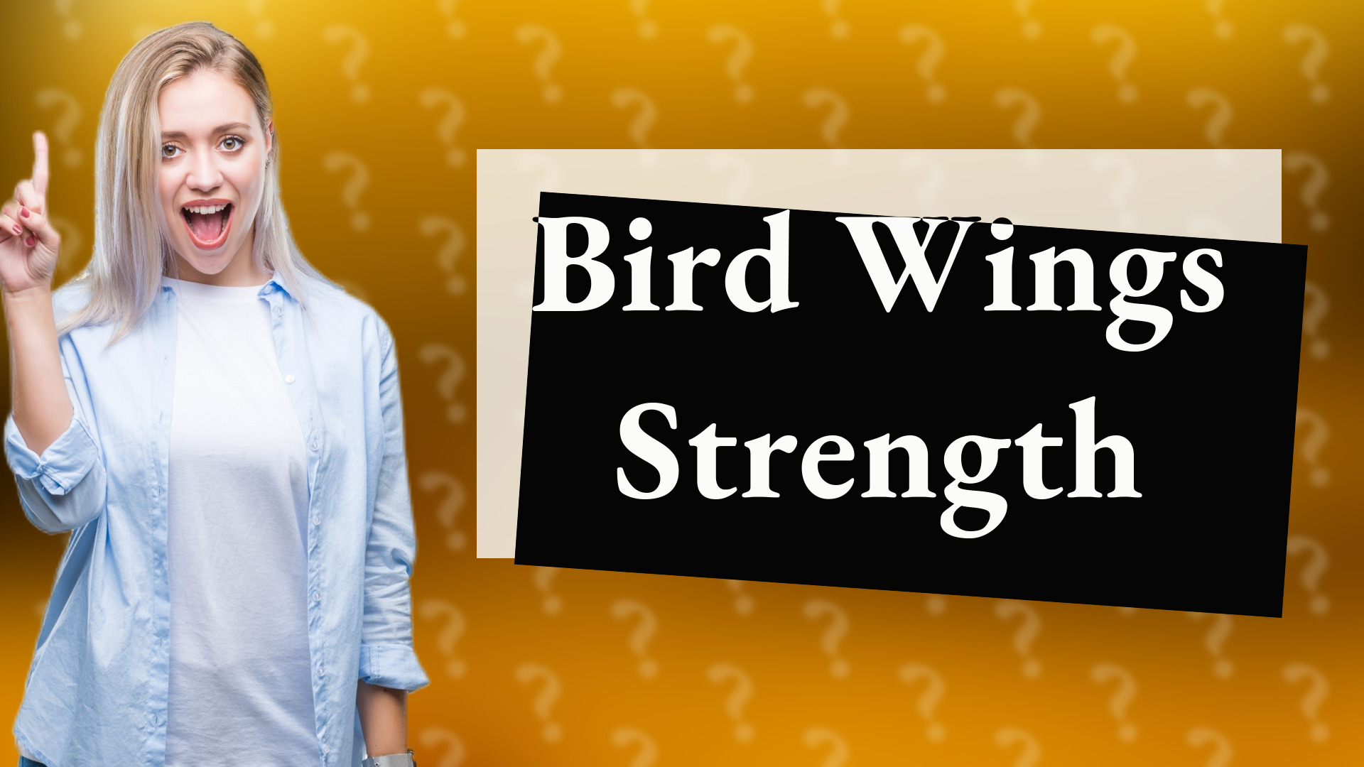 Bird Wings Strength