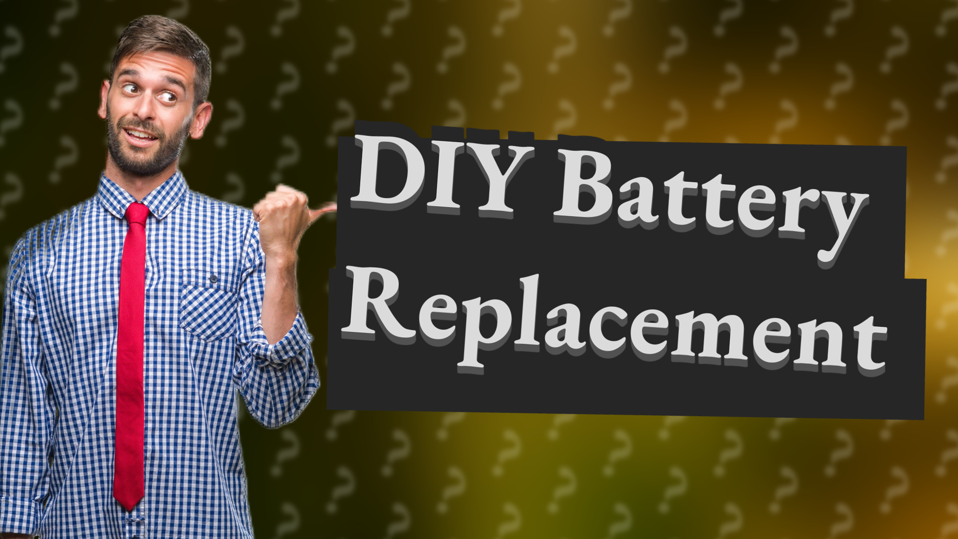 DIY Battery Replacement
