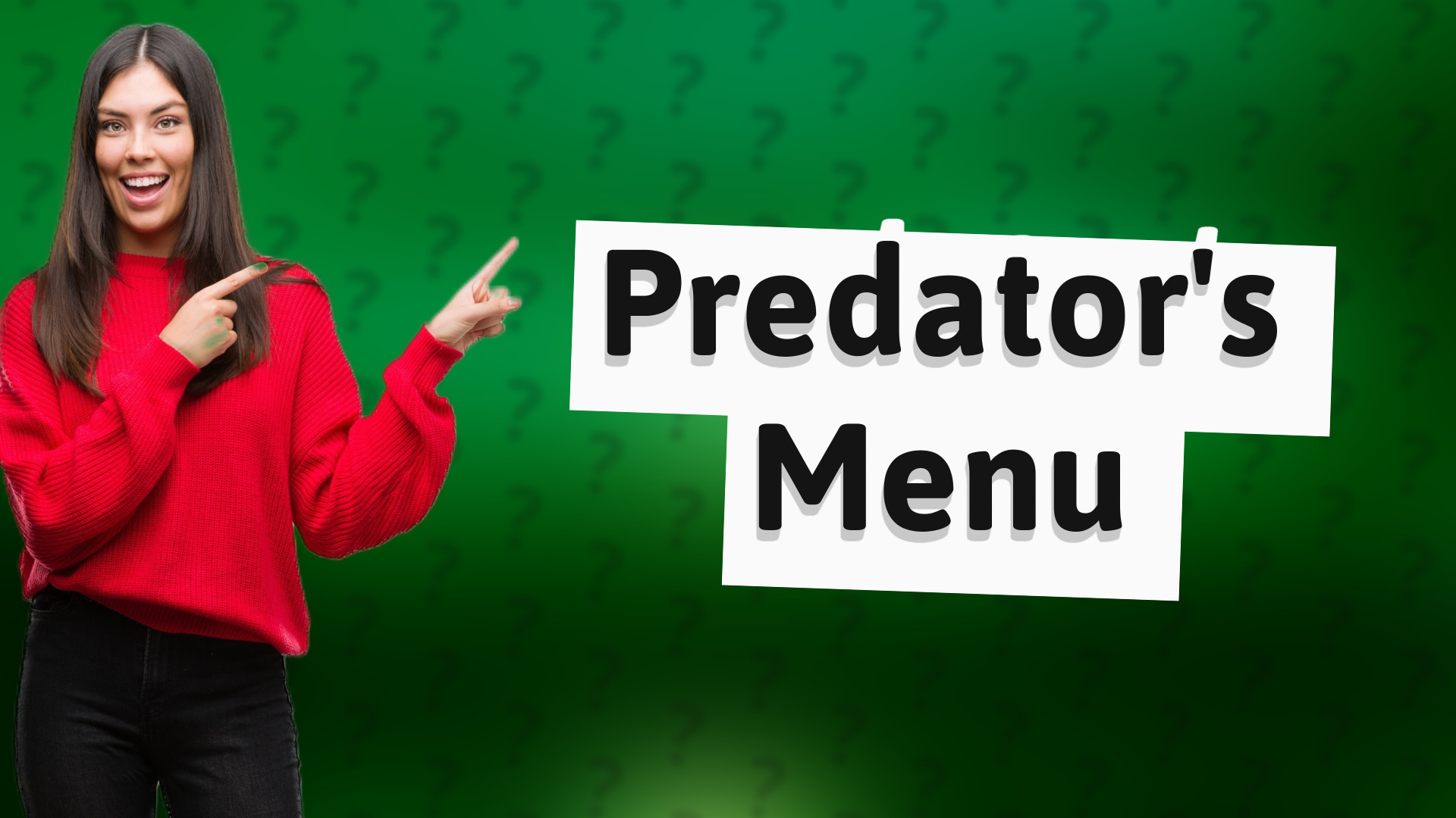 Predator's Menu
