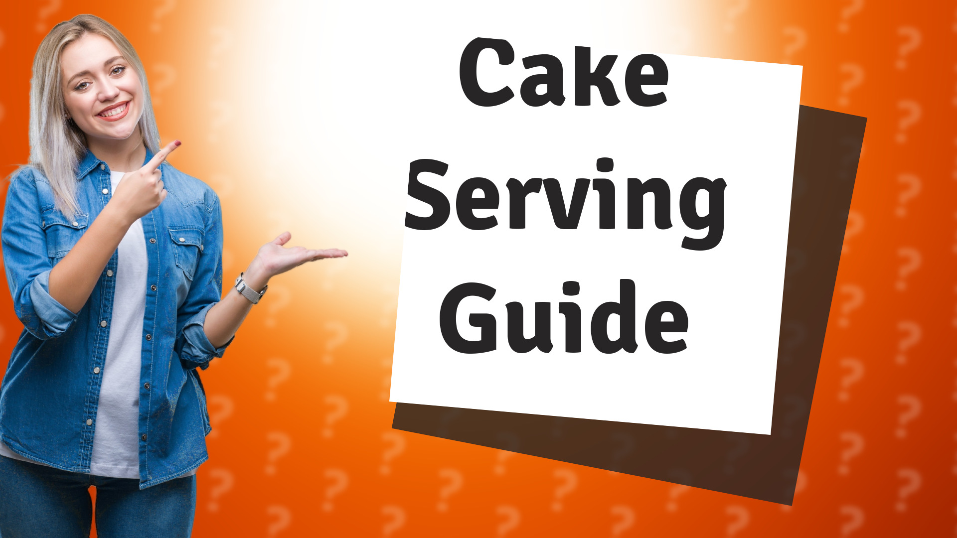 Cake Serving Guide