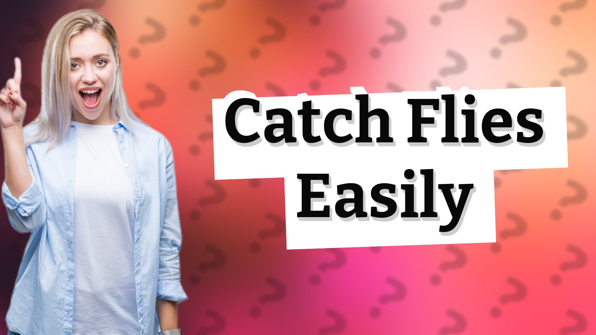 Catch Flies Easily