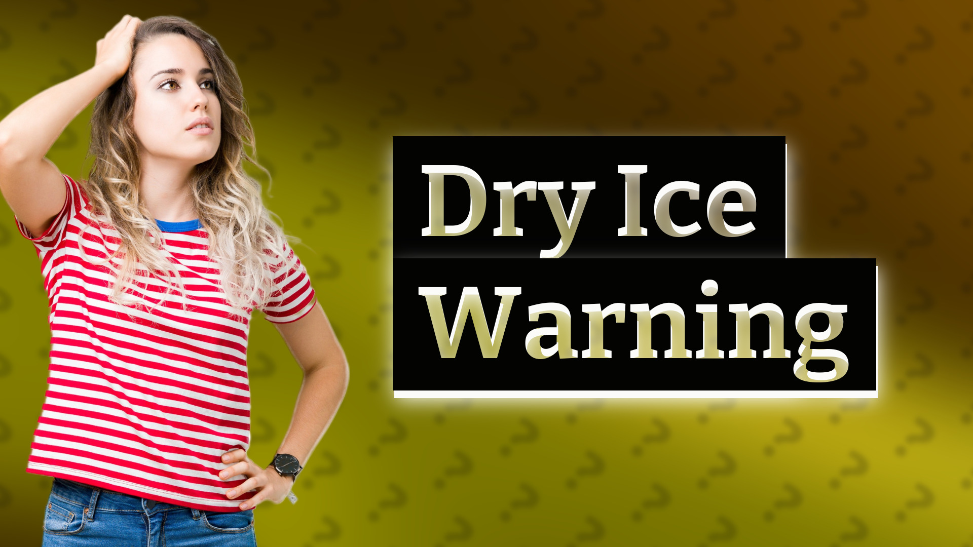 Dry Ice Warning