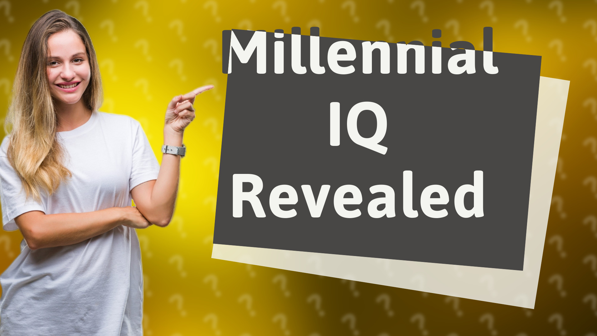 Millennial IQ Revealed