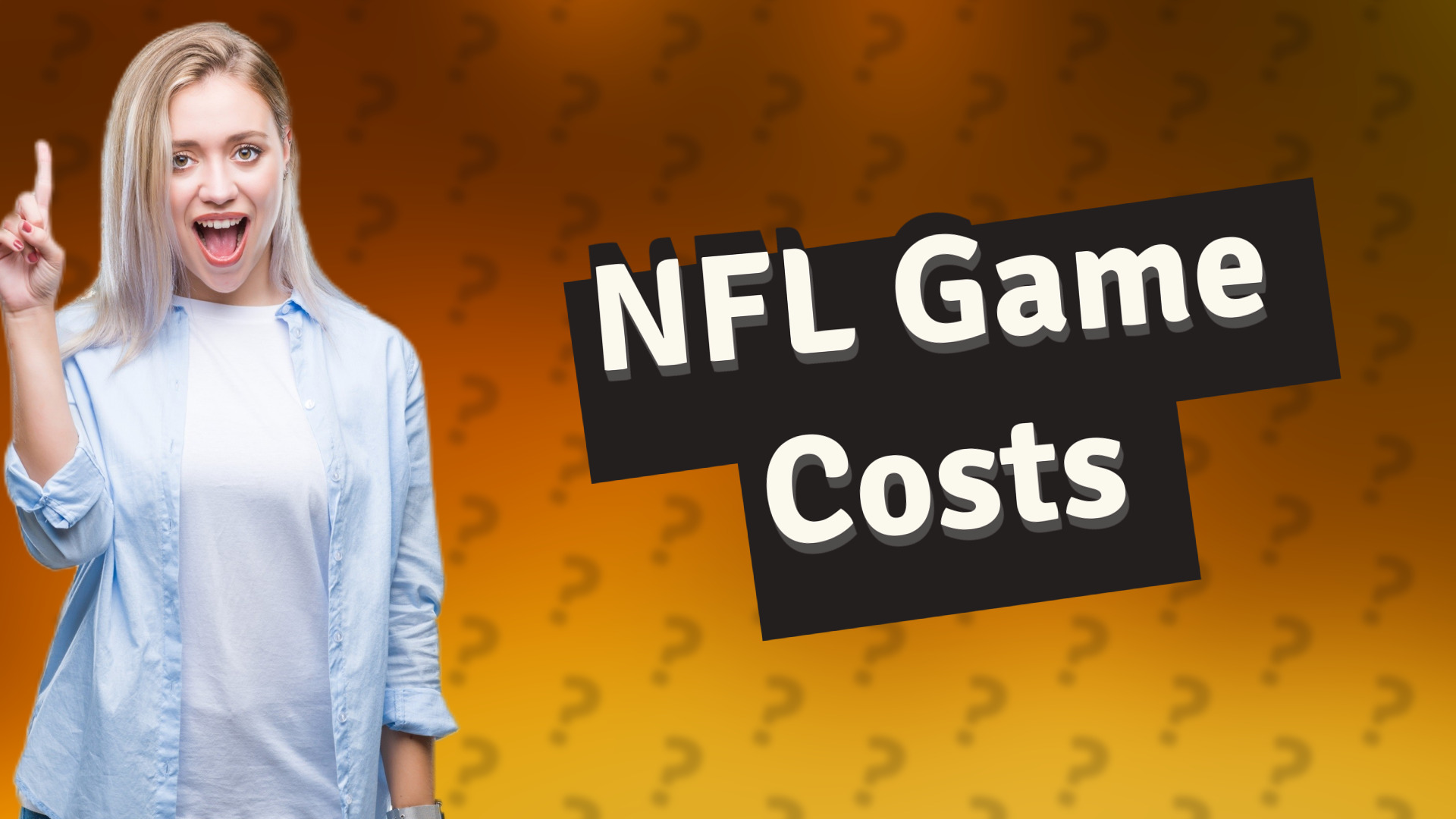 NFL Game Costs