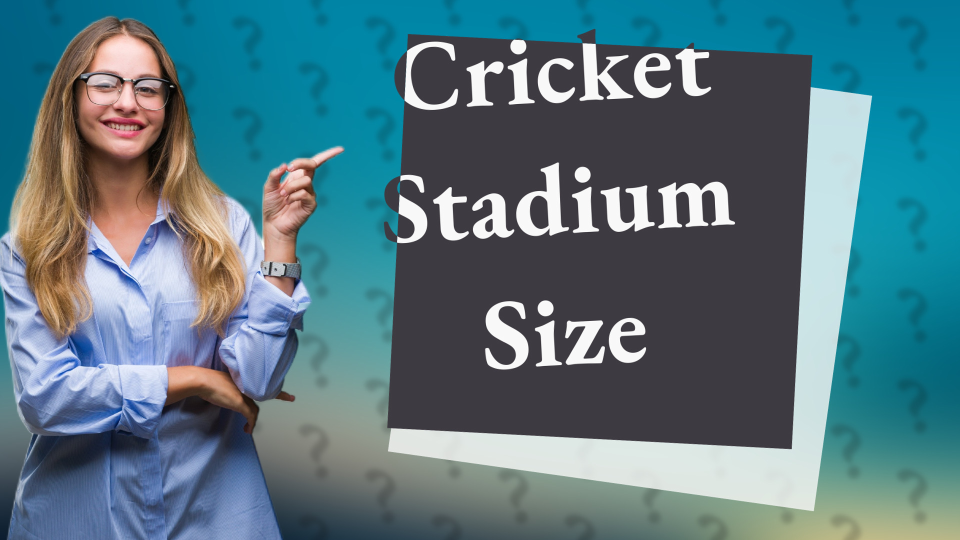 Cricket Stadium Size