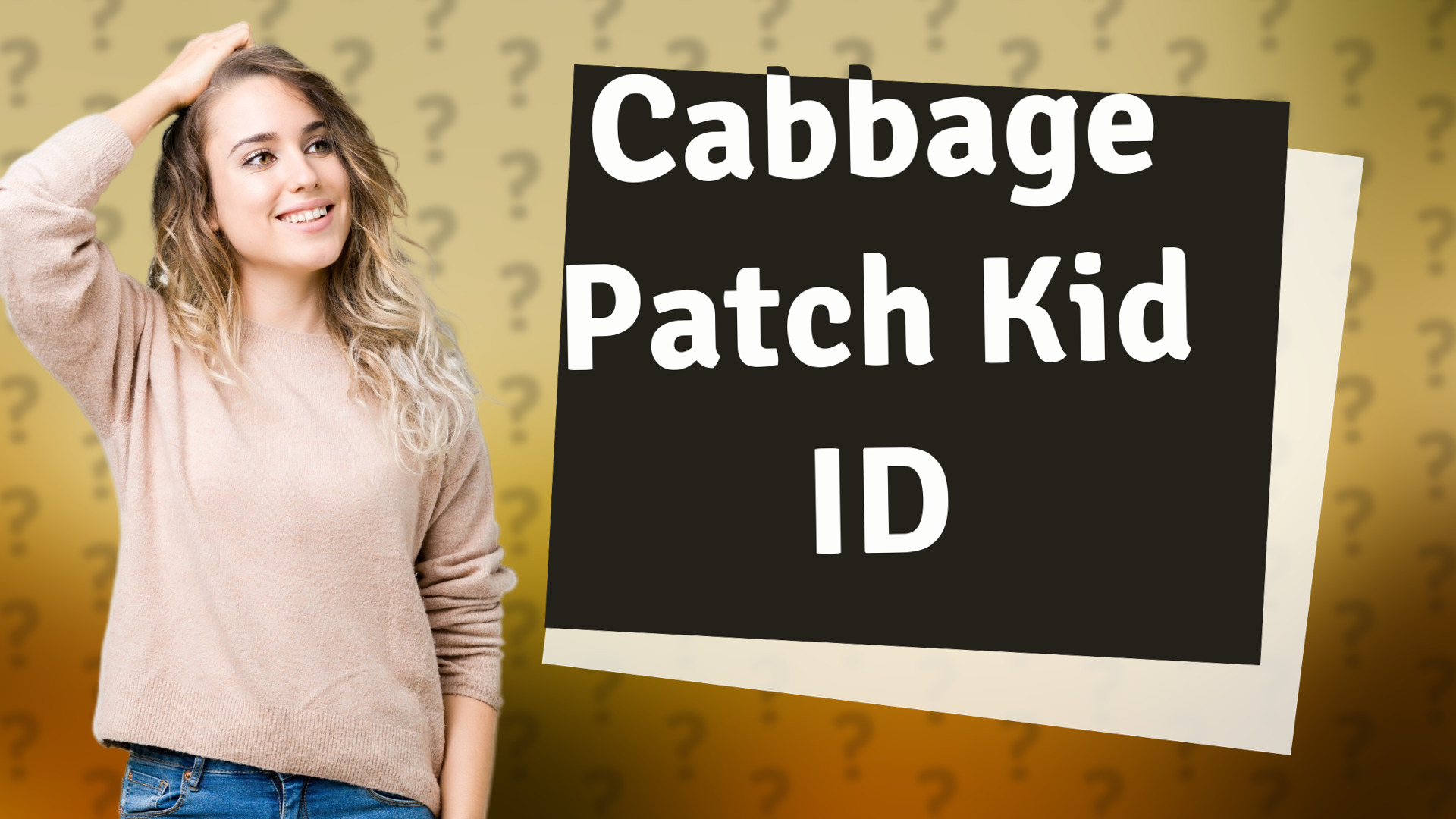 Cabbage Patch Kid ID