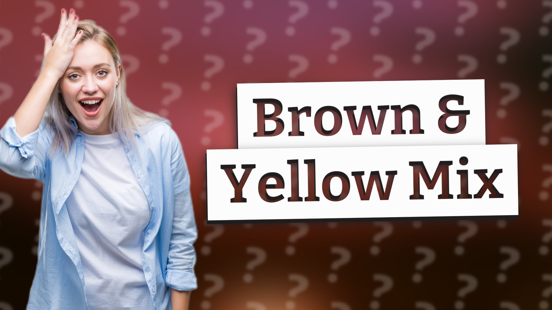 Brown & Yellow Mix