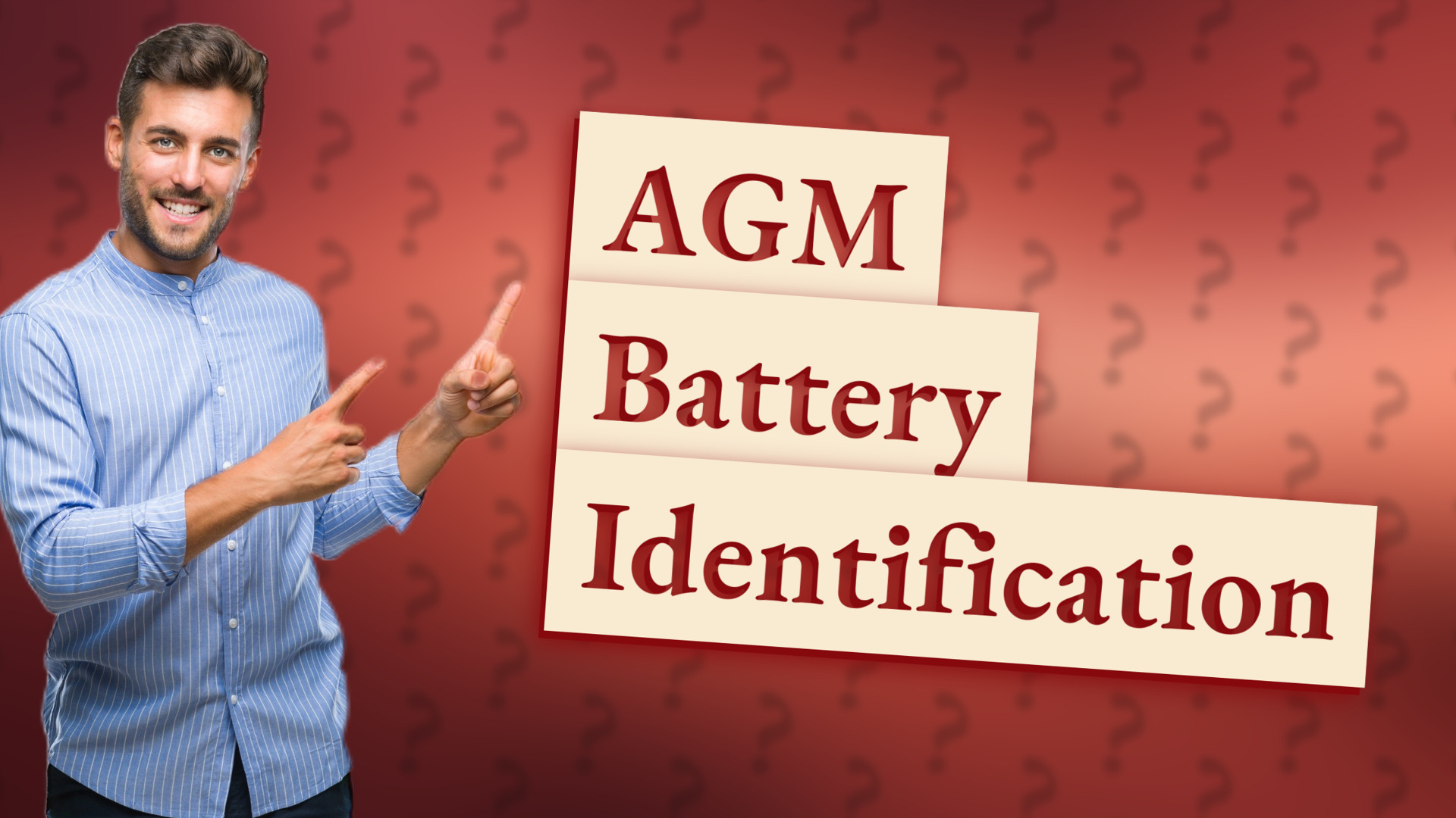 AGM Battery Identification