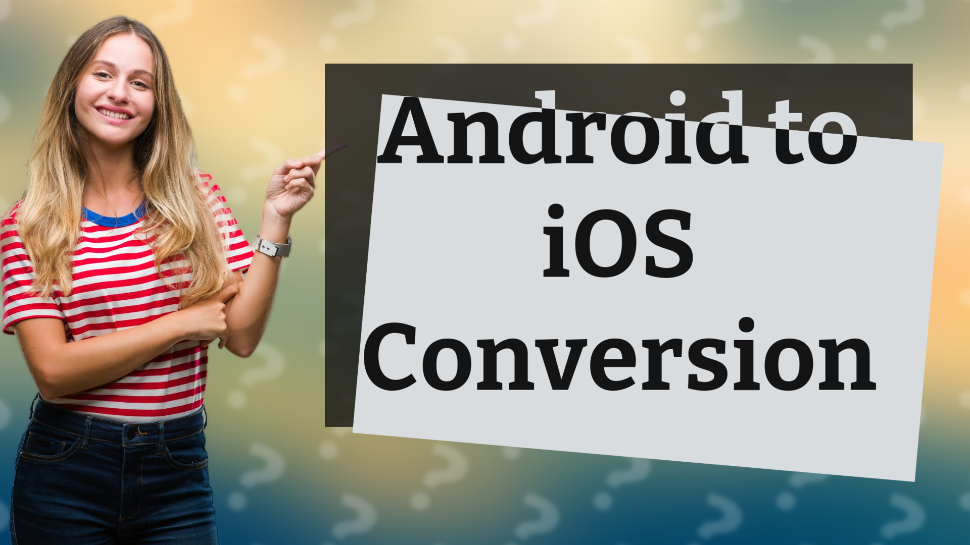 Android to iOS Conversion