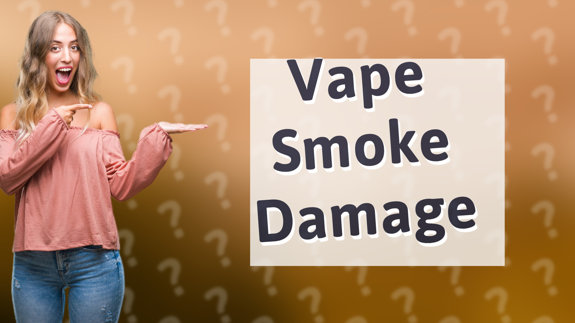 Vape Smoke Damage