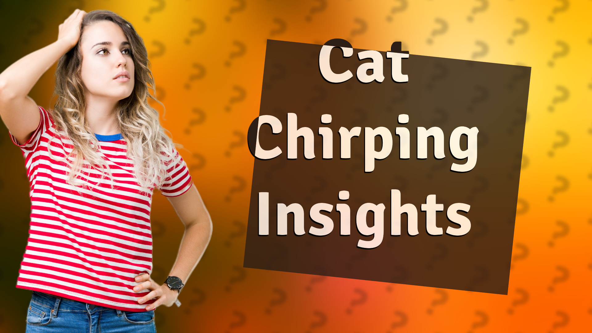 Cat Chirping Insights