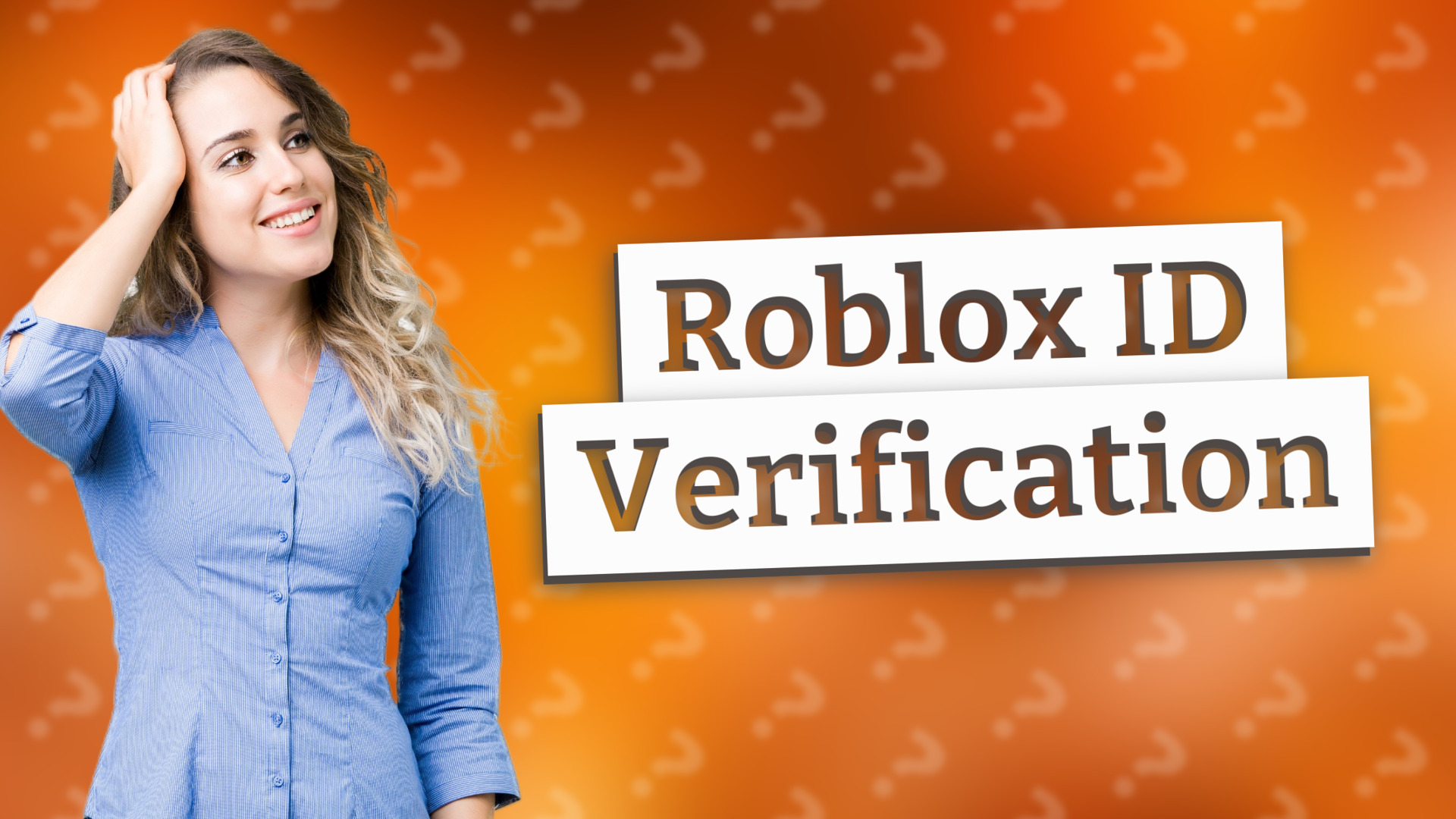 Roblox ID Verification