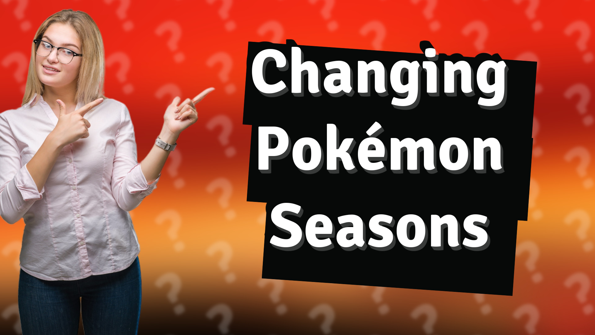 Changing Pokémon Seasons