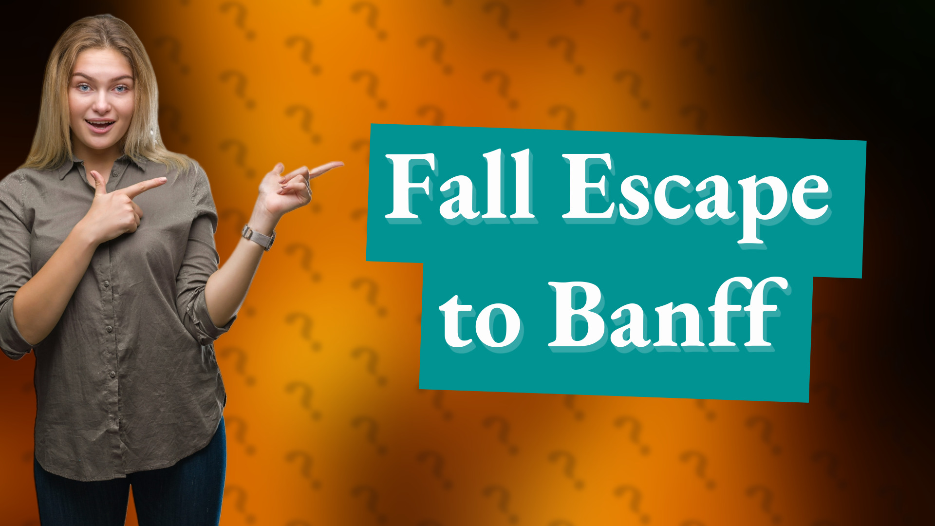 Fall Escape to Banff