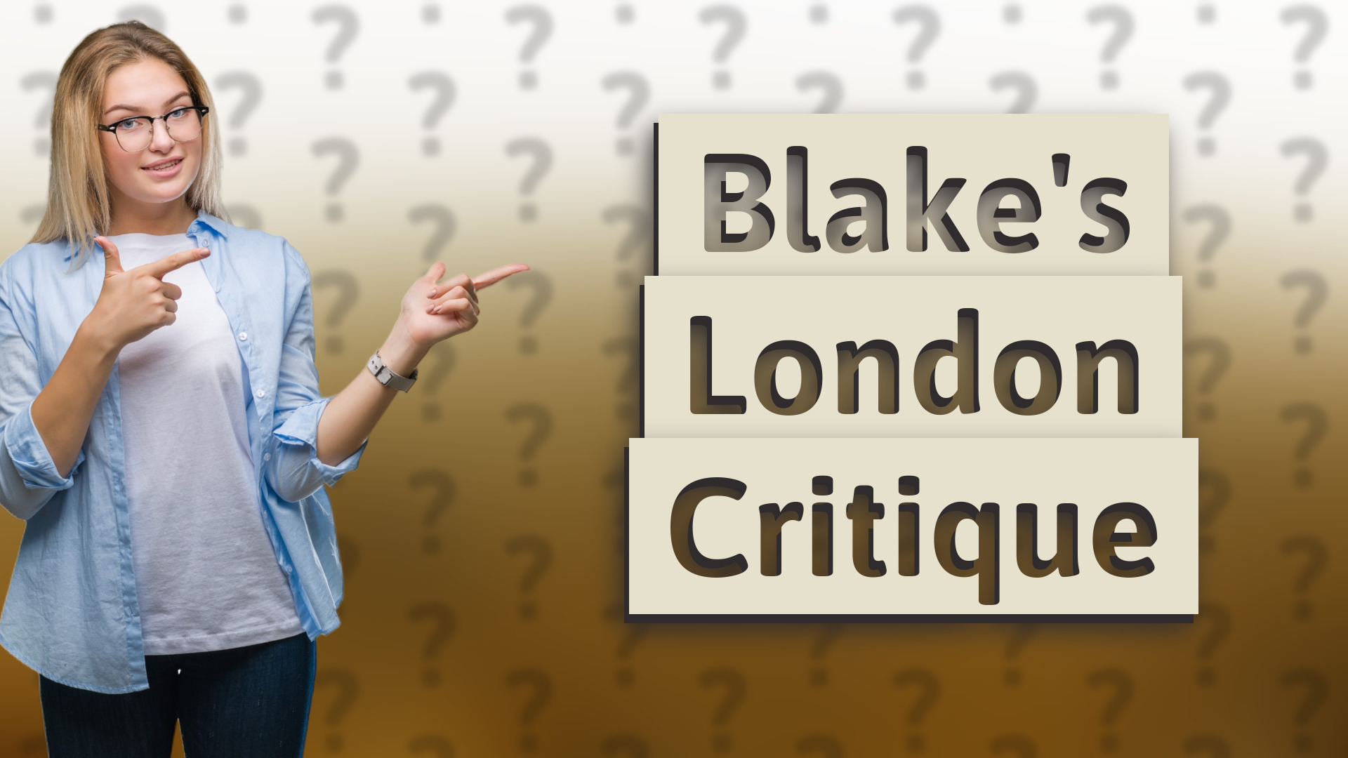 Blake's London Critique