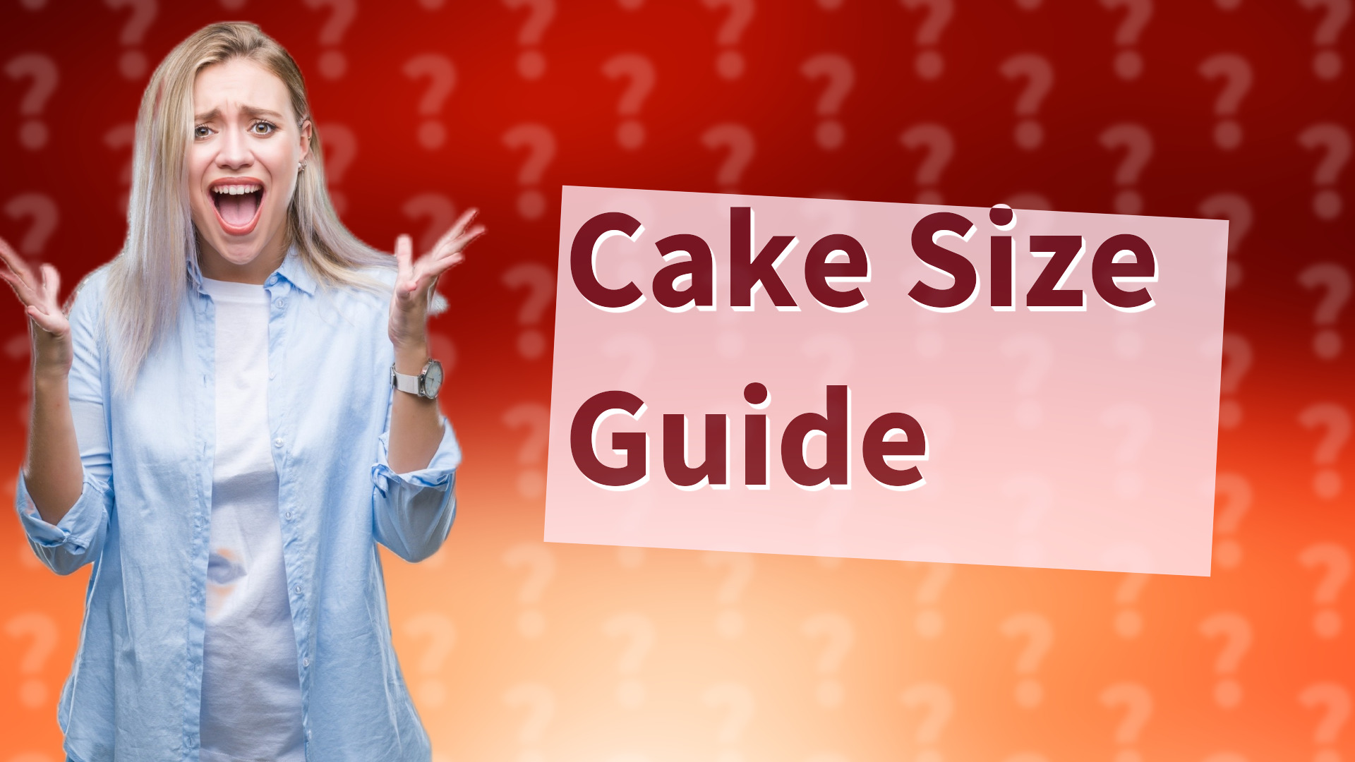 Cake Size Guide