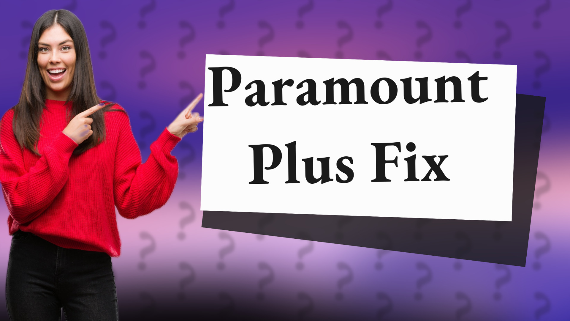 Paramount Plus Fix