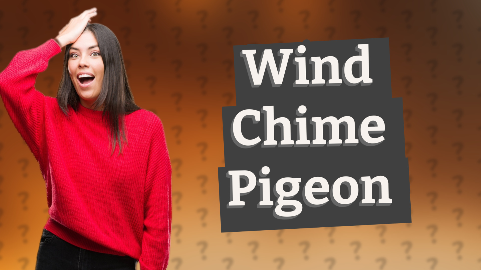 Wind Chime Pigeon
