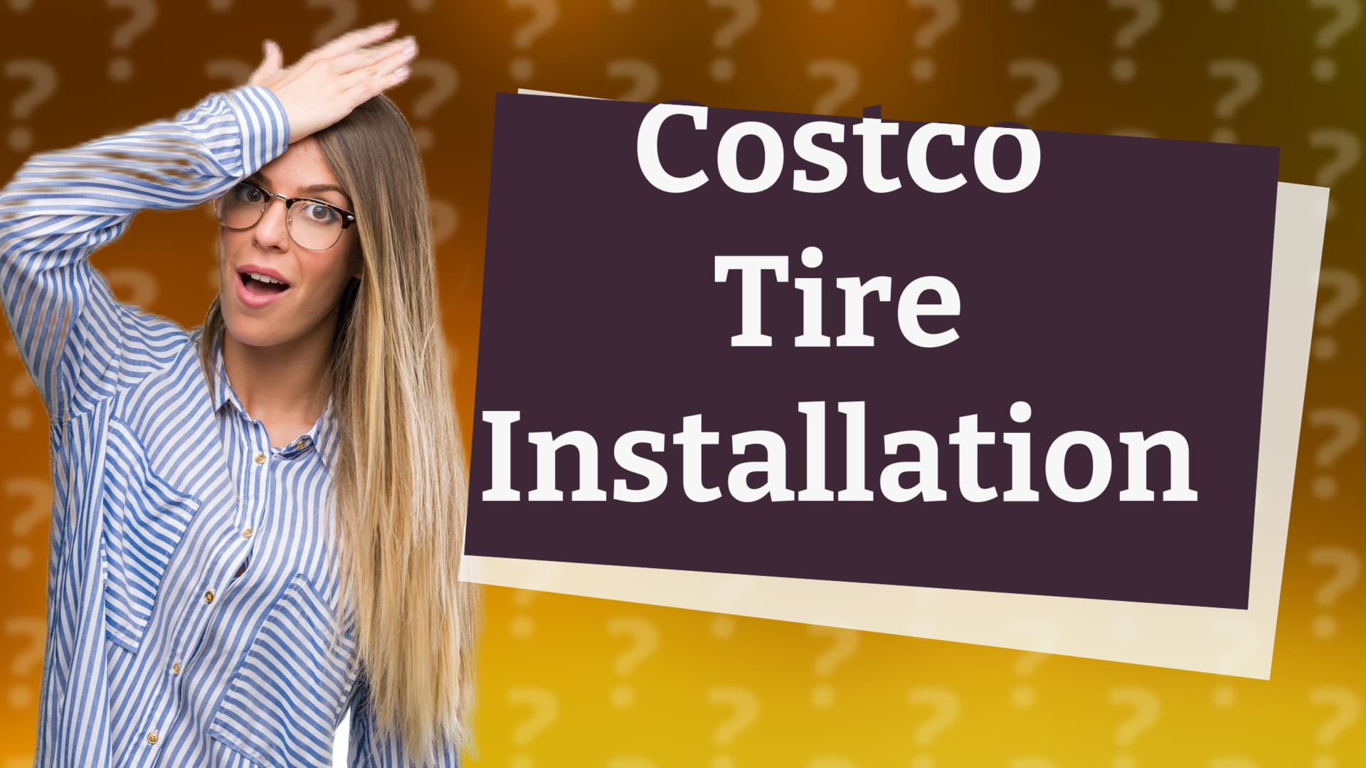 Costco Tire Installation